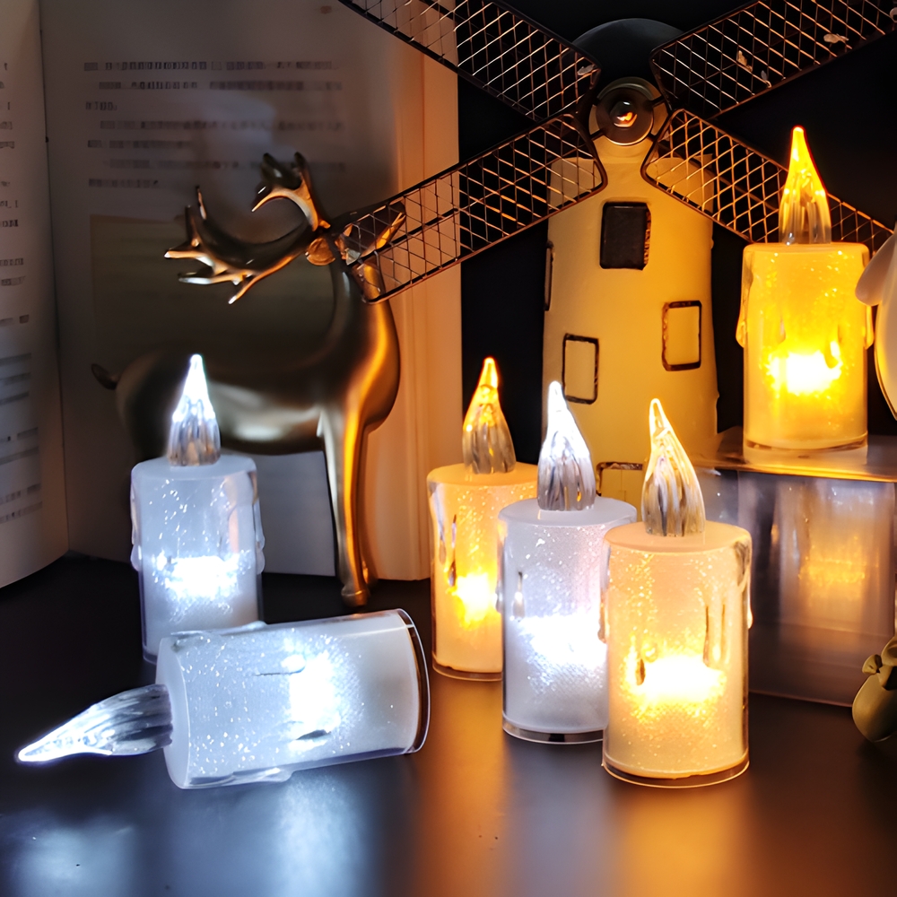 LED Flameless Candle Lights (1) LED Flameless Candle Lights