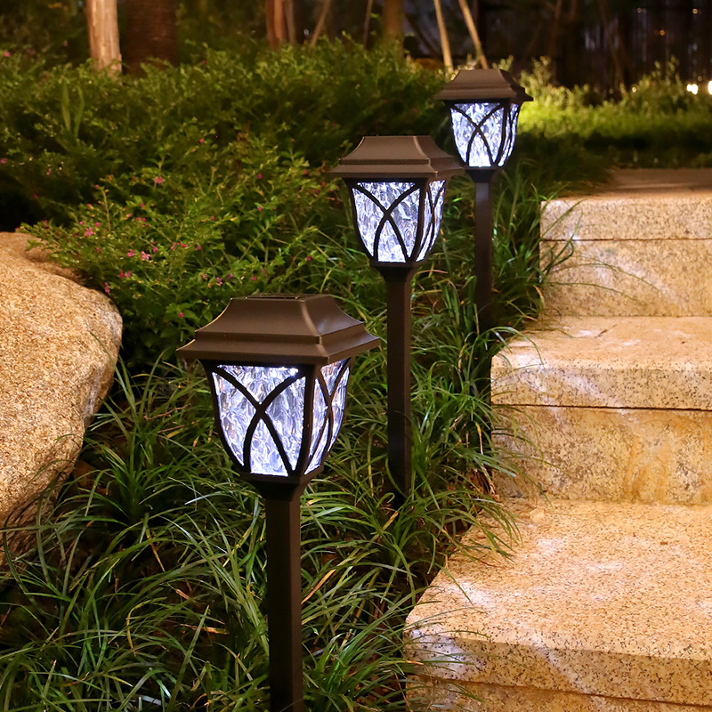 LED Solar Garden Lights Outdoor Waterproof (2) LED Solar Garden Lights Outdoor Waterproof