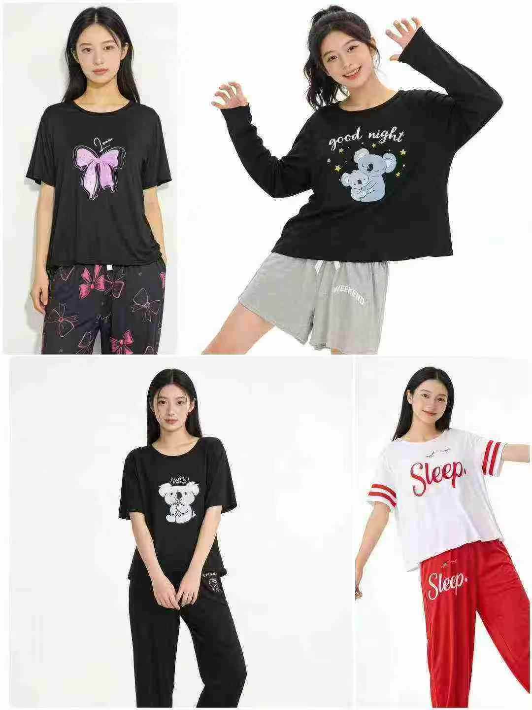 Women's Pajamas Set – Comfortable and Stylish Sleepwear (2) Women's Pajamas Set – Comfortable and Stylish Sleepwear - Image 1