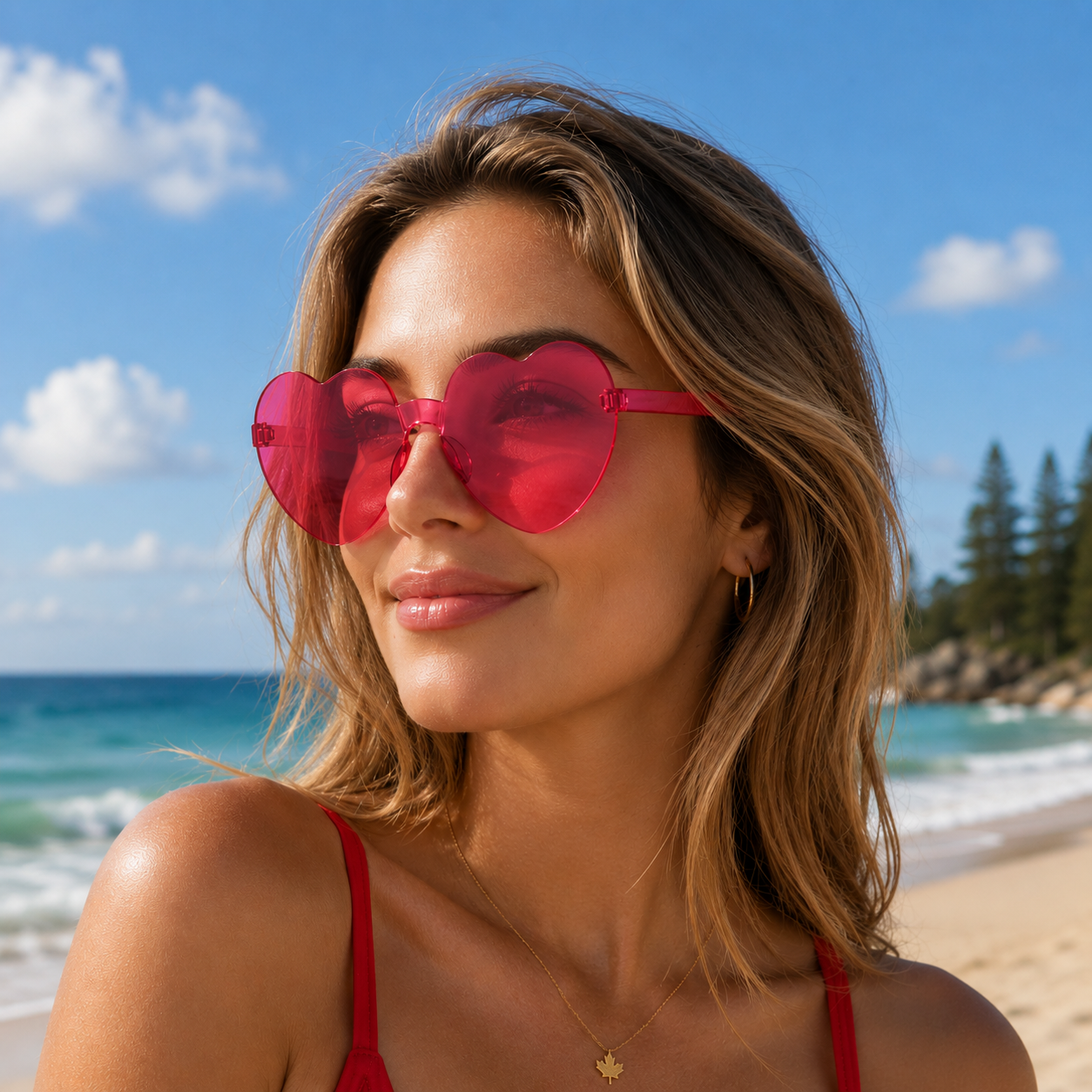 Heart Shape Fashion Sunglasses for Women & Girls Heart Shape Fashion Sunglasses for Women & Girls