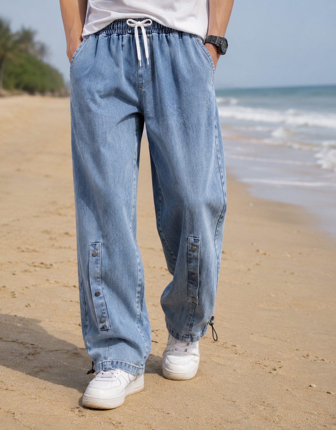 Men's Loosen Jeans – Comfortable, Casual, Stylish Denim Pants Men's Loosen Jeans – Comfortable, Casual, Stylish Denim Pants - Image 1