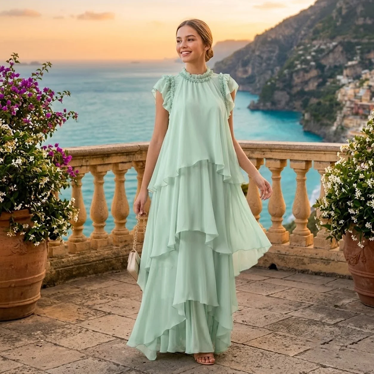 CAU208 Women's Summer Dress High Quality – Stylish & Comfortable Seasonal Wear - Image 1